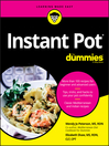 Cover image for Instant Pot Cookbook For Dummies